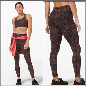 Lululemon | 🦄 Matching Reflective Camo Set SEAWHEEZE 2020 Energy Bra Speed V NWT